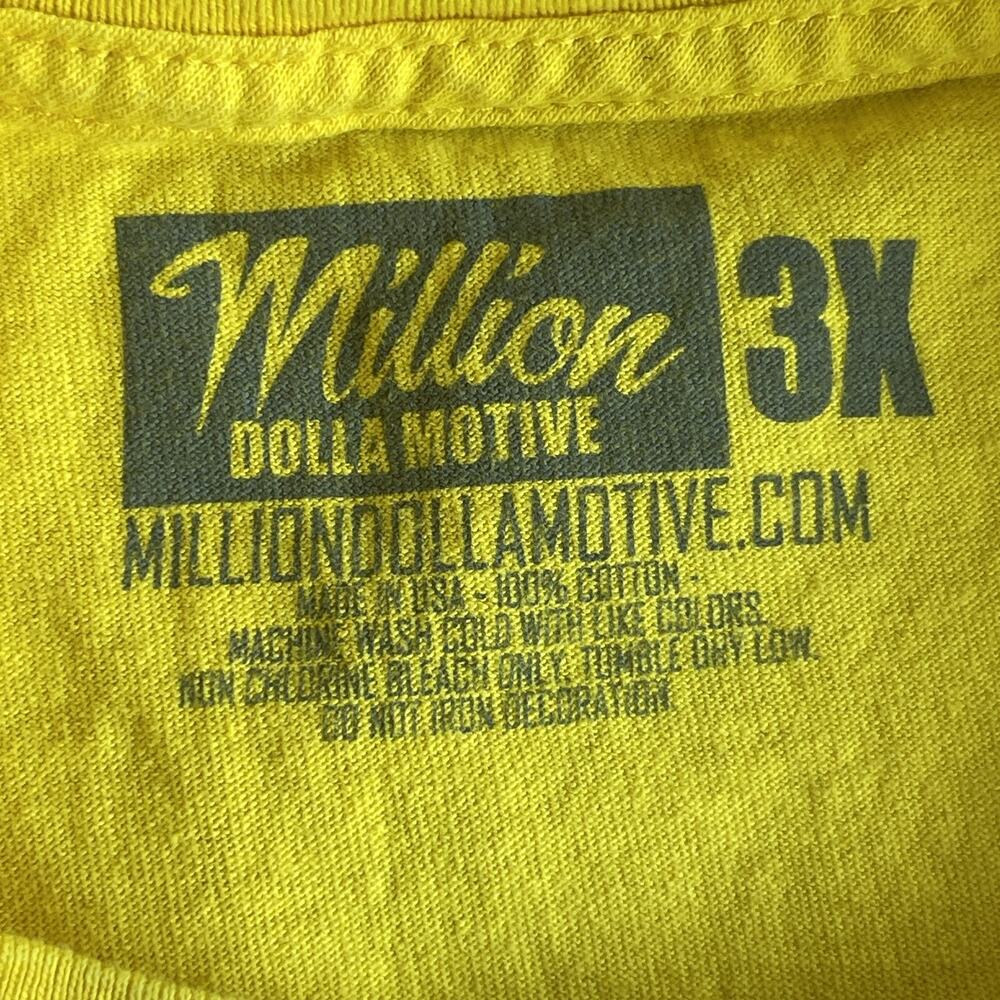 Million Dolla Motive Dead Presidents Shirt Mens 3XL Graphic‎ Tee USA Hip Hop - Picture 4 of 8